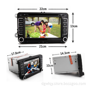 car audio navigation  system specialed for VW Magotan/SagitarNew Bora/ Candy/Touran DVD gps radio tv